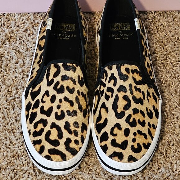 NIB Keds x kate spade new york Calf Hair Slip On Product 7 1/2 - Picture 2 of 5